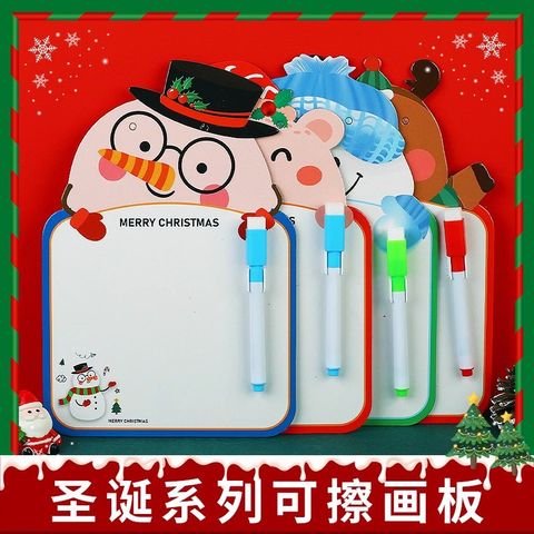 Christmas Cute Cartoon Plastic Paper Party Party Packs 1 Piece