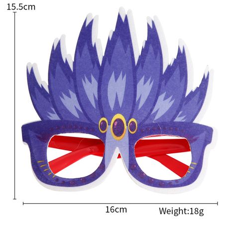 Feather Plastic Masquerade Party Carnival Costume Props