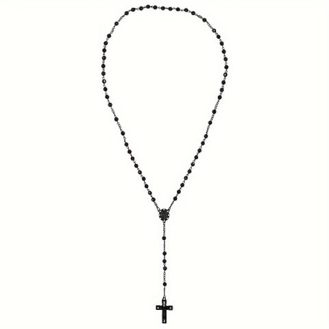 Casual Cross Alloy Women's Long Necklace