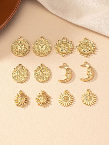 Vintage Style Sun Moon Alloy Jewelry Accessories