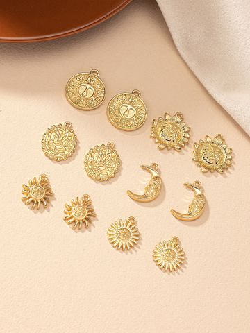 Vintage Style Sun Moon Alloy Jewelry Accessories