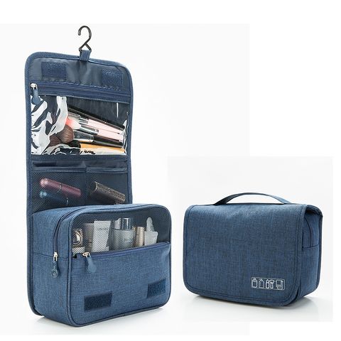 Streetwear Solid Color Polyester Square Makeup Bags