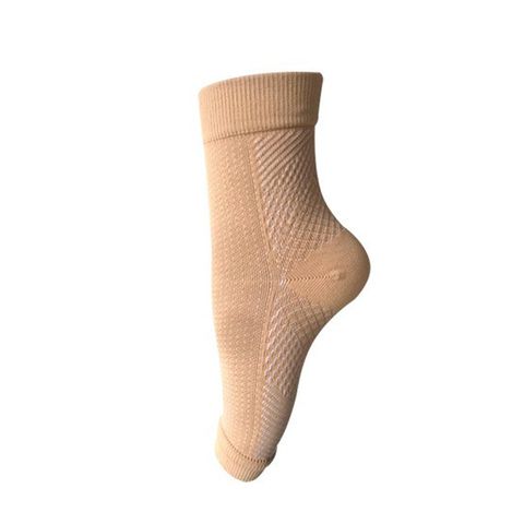 Unisex Sports Solid Color Nylon Jacquard Socks