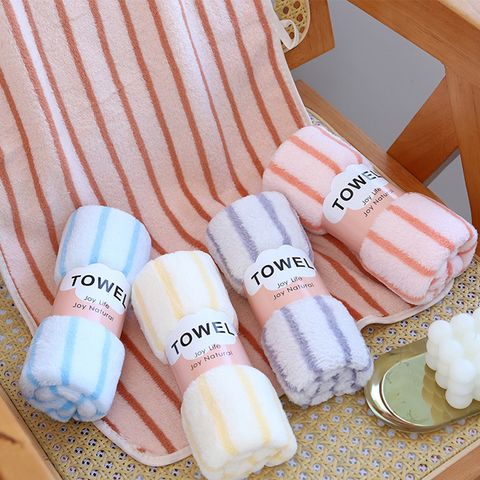 Casual Solid Color Blended Towels