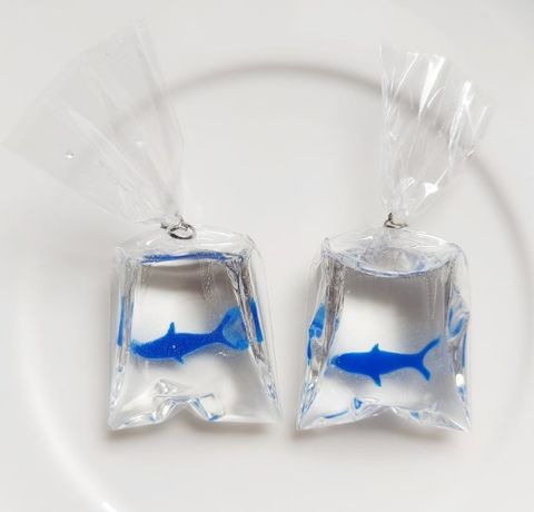 Ig Style Cute Goldfish Carp Resin Epoxy Jewelry Accessories