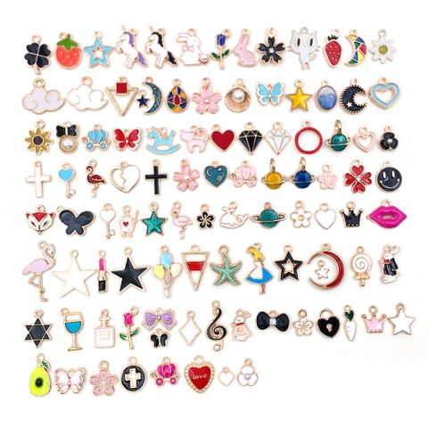 Cute Cartoon Alloy Enamel Jewelry Accessories