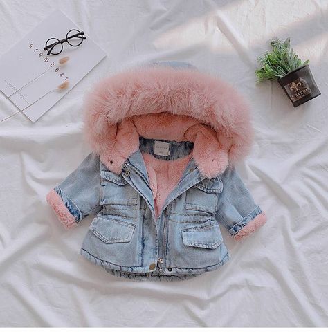 Streetwear Solid Color Cotton Girls Outerwear