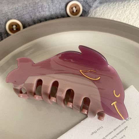 Cute Dolphin Acetic Acid Sheets Hair Claws