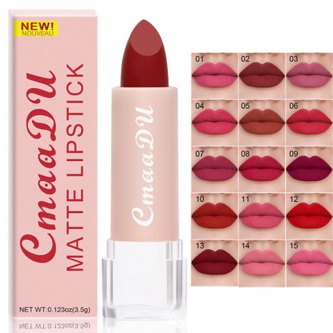 Elegant Solid Color Plastic Lipstick