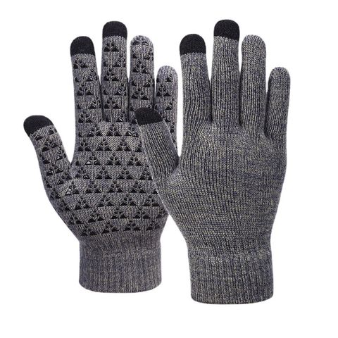 Hombres Estilo Simple Bloque De Color Guantes 1 Par