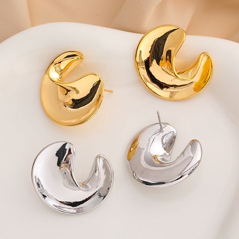 1 Pair Vintage Style Solid Color Plating Copper Ear Cuffs