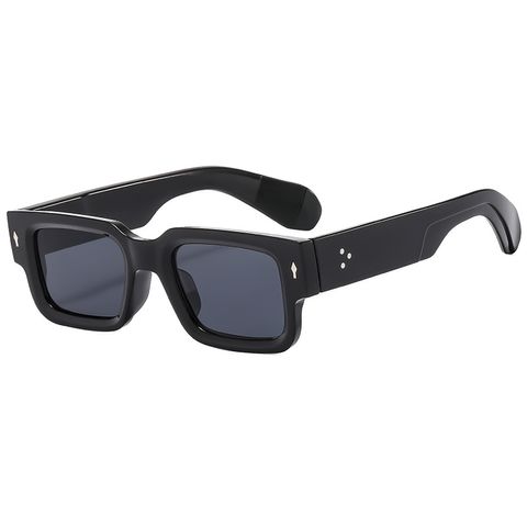 Simple Style Classic Style Commute Color Block Pc Square Full Frame Men's Sunglasses