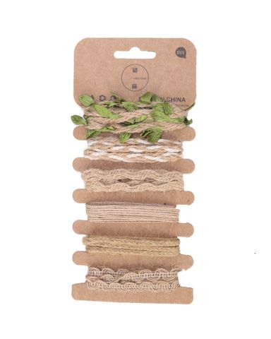 Simple Style Solid Color Jute Daily Gift Wrapping Supplies