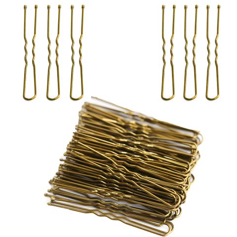 Simple Style Solid Color Metal Plating Hair Clip