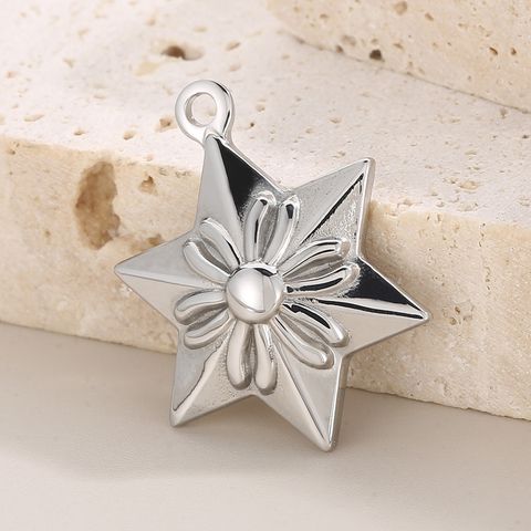 Simple Style Star Stainless Steel Jewelry Accessories