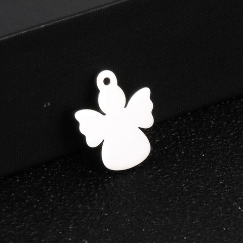 Cute Angel Stainless Steel Plating Jewelry Accessories
