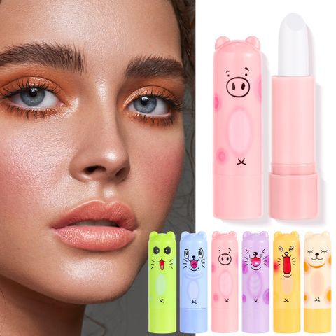 Cute Bear Plastic Lip Balm