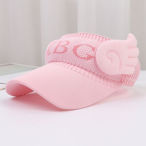 Children Unisex Cute Letter Sun Hat