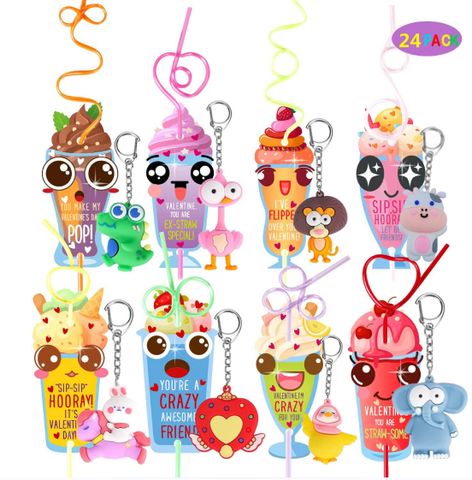 1 Set Heart Shape Class Learning Children's Day Valentine's Day Mixed Materials Cute Stationary Sets