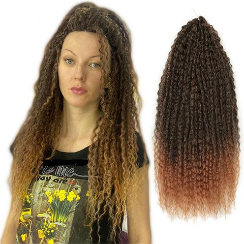 Women's African Style Masquerade High Temperature Wire Long Curly Hair Wigs