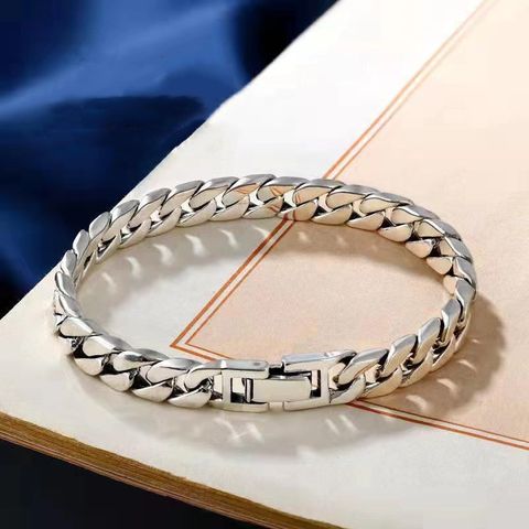 Simple Style Geometric Copper Unisex Bracelets