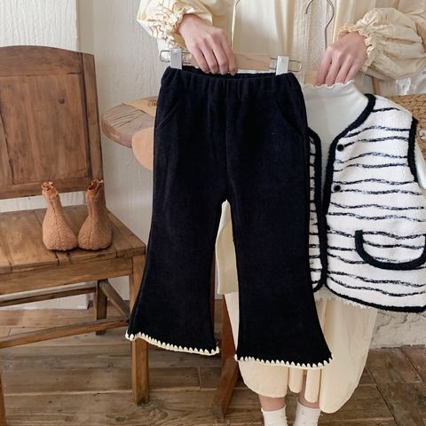 Casual Solid Color Cotton Pants & Leggings
