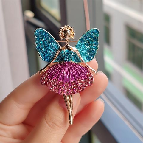 Elegant Cartoon Alloy Plating Women's Brooches