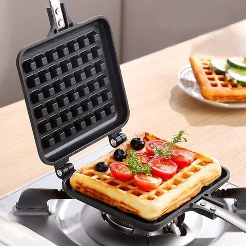 Casual Solid Color Aluminium Alloy Waffle Mold Baking Mold 1 Piece