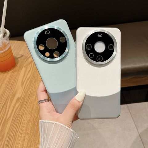 Simple Style Solid Color Tpu+pc  Phone Cases