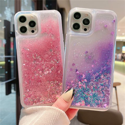 Simple Style Classic Style Color Block Silica Gel   Phone Cases