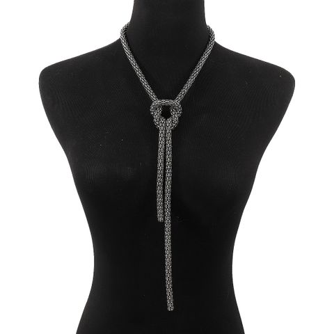 Casual Sexy Knot Alloy Unisex Necklace