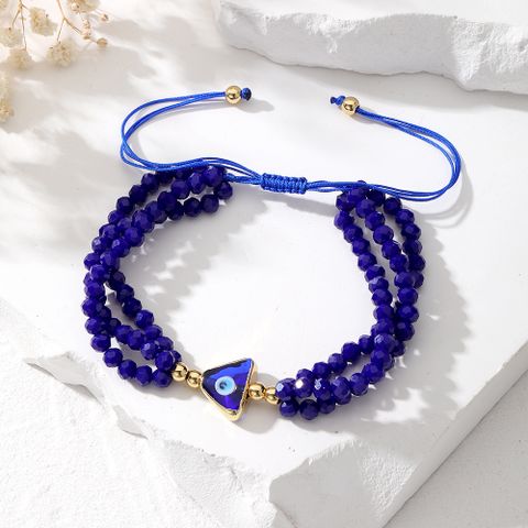 Casual Vintage Style Simple Style Color Block Beaded Resin Beaded Women's Bracelets