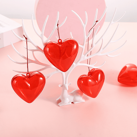 Día De San Valentín Lindo Dulce Color Sólido El Plastico Fiesta Fecha Suministros Para Envolver Regalos