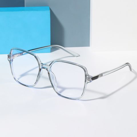 Elegante Básico Color Sólido C.a. Cuadrado Fotograma Completo Gafas Ópticas