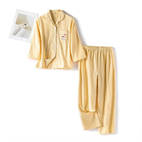 Cute Pastoral Cartoon Cotton Underwear & Pajamas