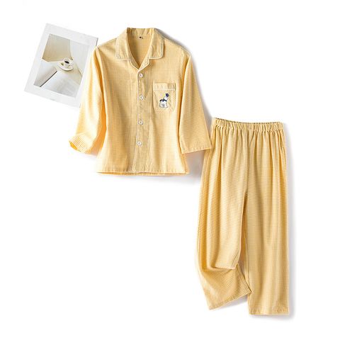 Cute Pastoral Cartoon Cotton Underwear & Pajamas