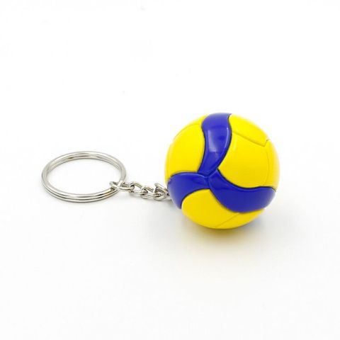 Simple Style Ball Plastic Unisex Bag Pendant Keychain