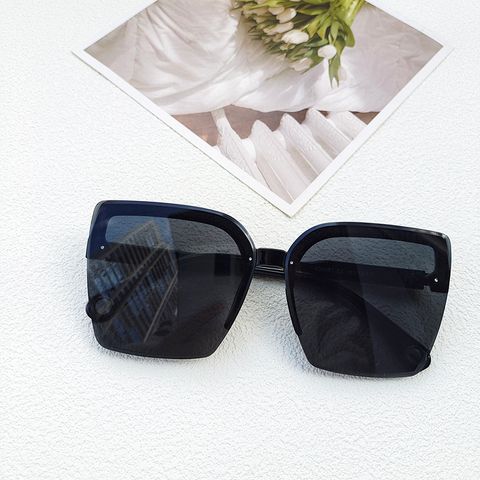Casual Elegant Vacation Geometric Pc Resin Square Full Frame Women's Sunglasses