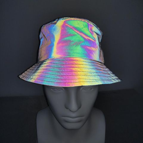 Unisex Hip-hop Retro Streetwear Printing Wide Eaves Bucket Hat