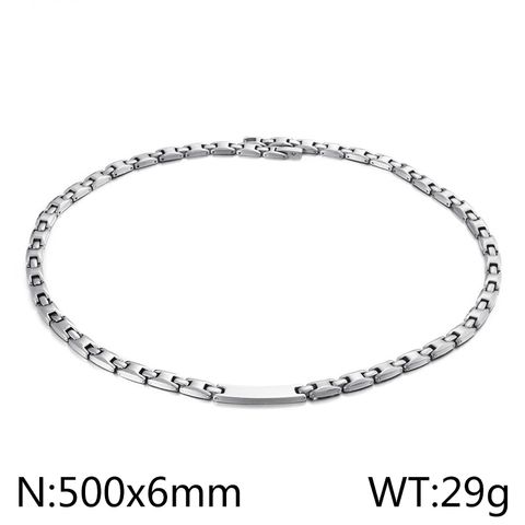 Korean Stainless Steel Magnet Necklace Wholesale Nihaojewelry