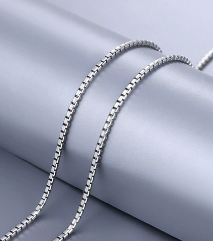 Einfacher Stil Einfarbig Sterling Silber Überzug Inlay Zirkon Weißgold Plattiert Halskette