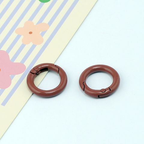 1 Piece Alloy Solid Color Simple Style