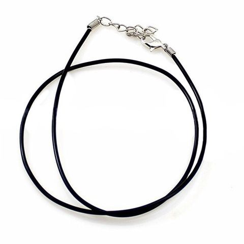 Basic Solid Color Pu Leather Wholesale Necklace
