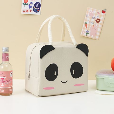 Cute Animal Cartoon Cloth Aluminum Bento Bag