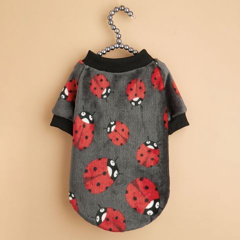 Pastoral Polyester Insect Pet Clothing