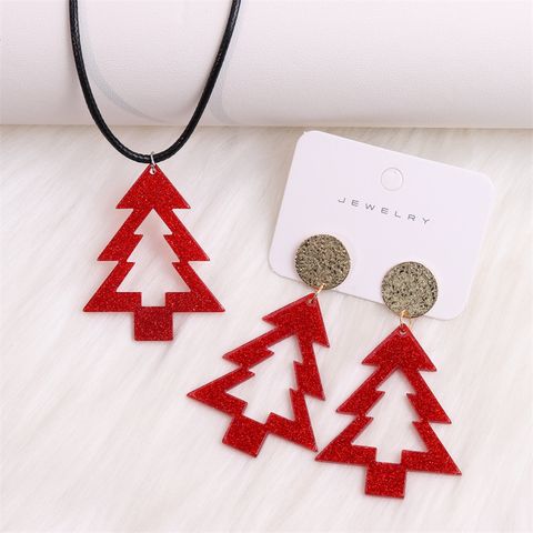 Wholesale Jewelry Simple Style Commute Color Block Arylic Asymmetrical Printing Drop Earrings