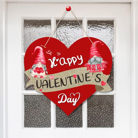 Valentine's Day Cartoon Style Heart Shape Paper Party Festival Decorative Props