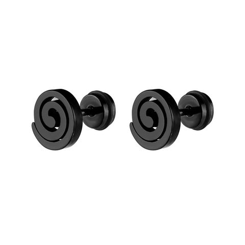 1 Piece Vintage Style Geometric Plating Stainless Steel Ear Studs