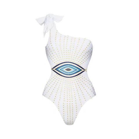 Women's Modern Style Classic Style Eye 2 Pieces Set One Piece Swimwear