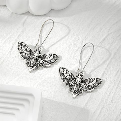 1 Pair Classic Style Butterfly Alloy Drop Earrings
